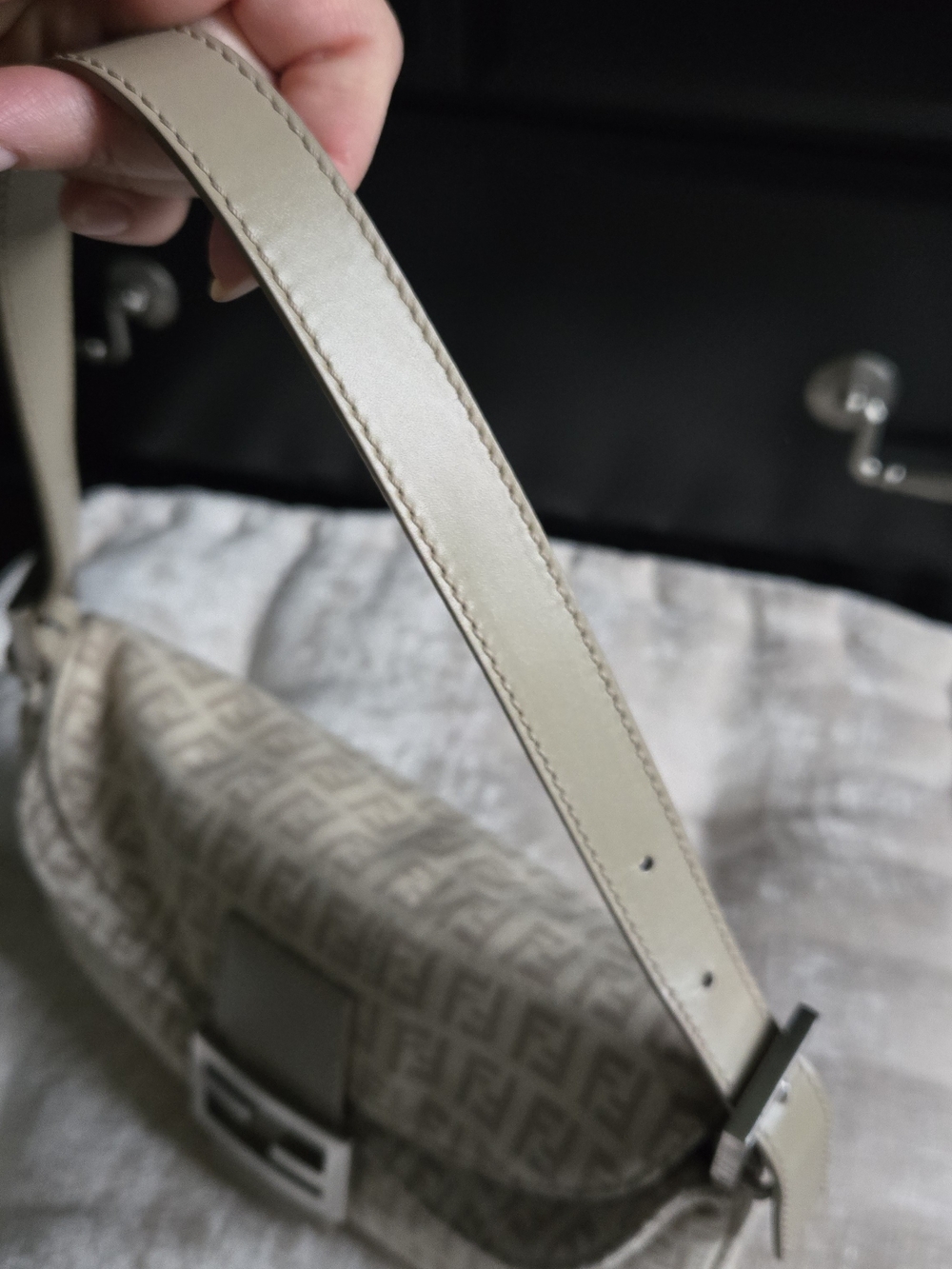 Fendi Zucchino FF Baguette - Picture 3 of 16
